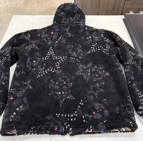 FNAF Rare Reversible Jacket Lumen Theorywear Five Nights at Freddy's Size L NWT image 17