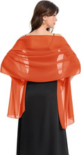 Women's Shawls and Wraps for Evening Dress Chiffon Shawl Soft Elegant Scarf
