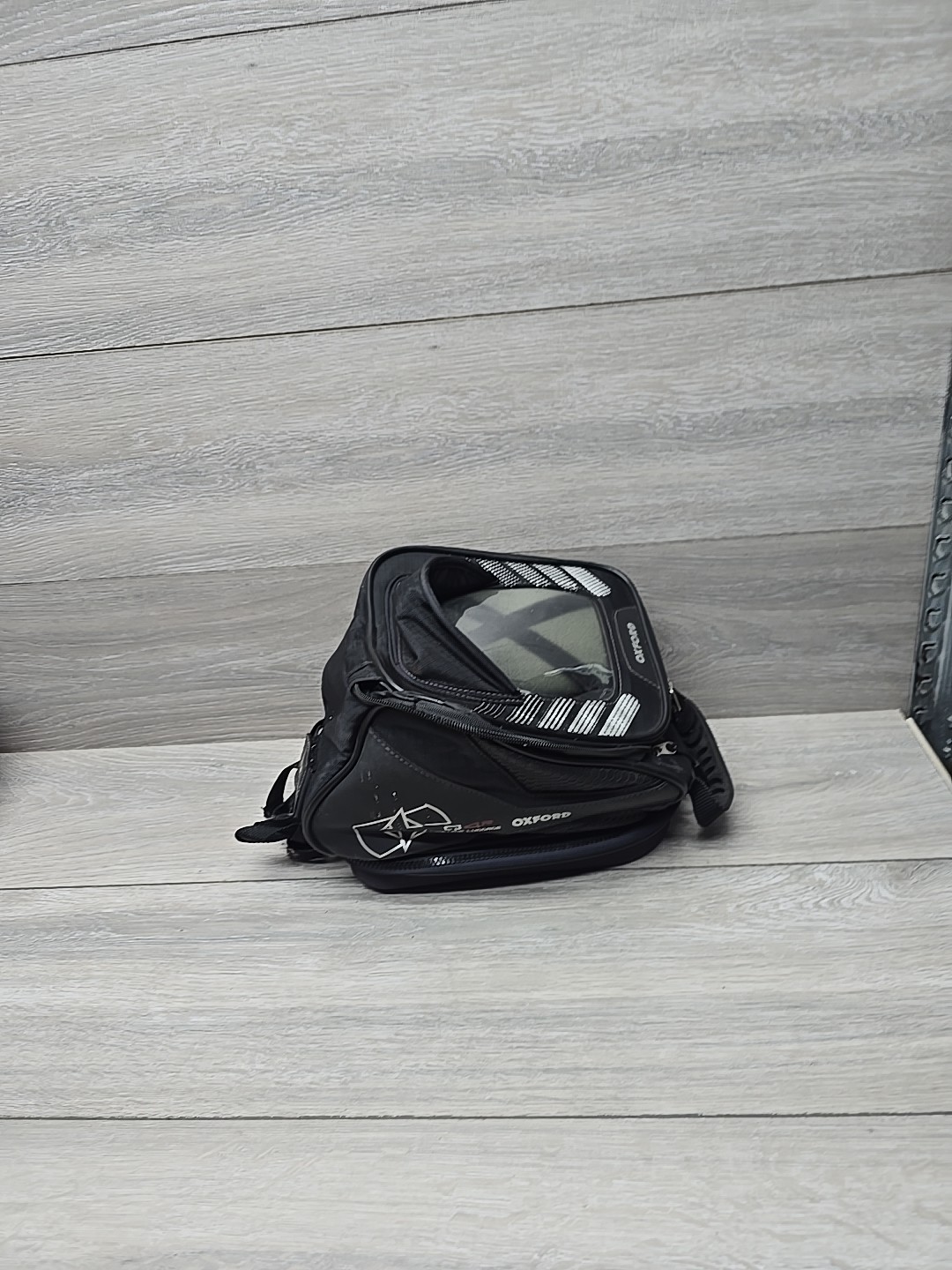 Oxford Q4R Motorcycle Tank Bag Lifetime Quick Release Motorbike Main Zip Broken