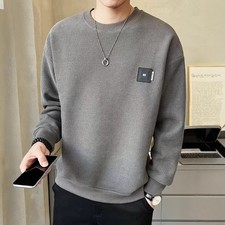 Men's Round-Neck Autumn Long-Sleeve Sweater