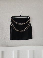 Zara Women Mini Black Skirt Size Small Used