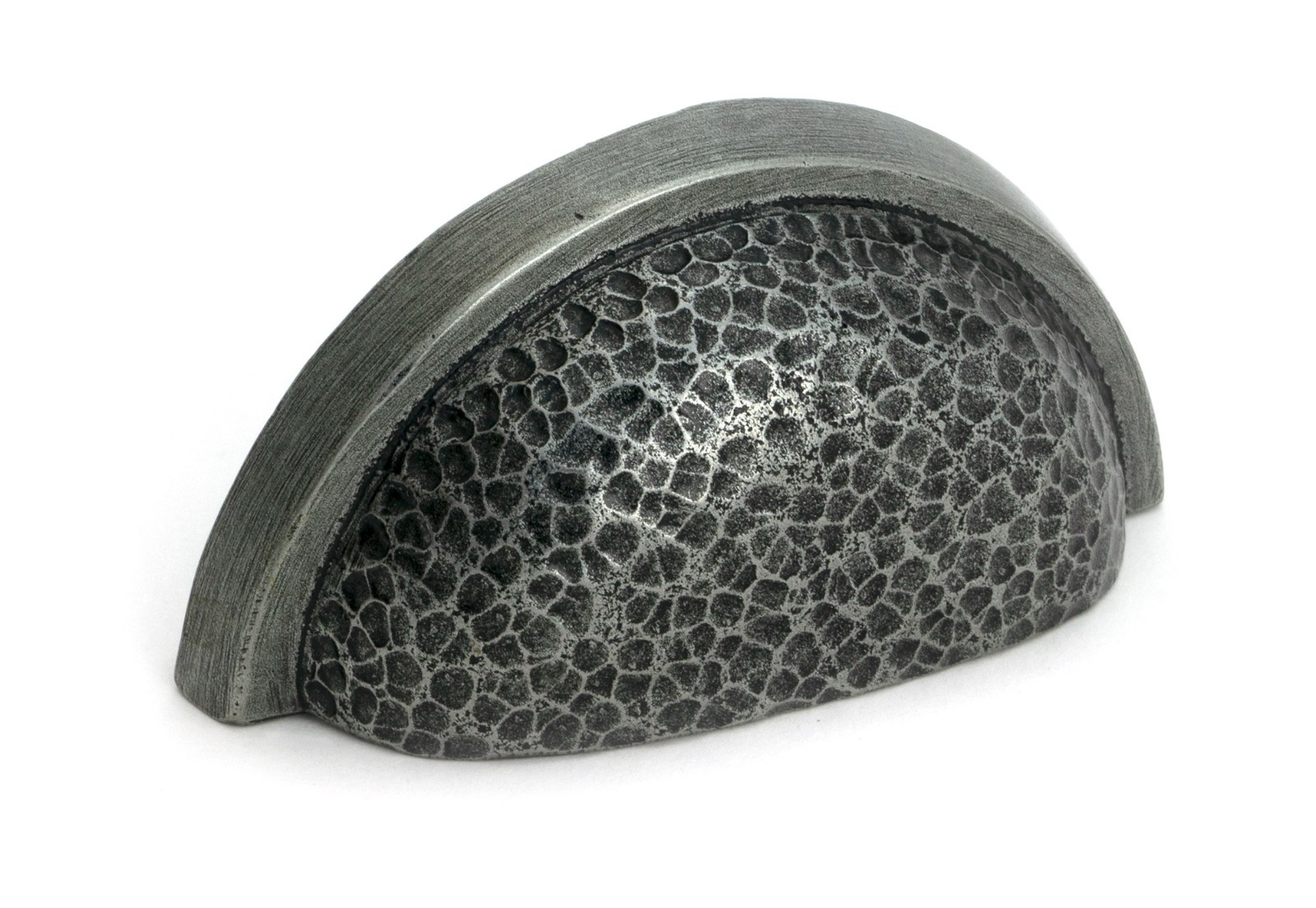 From The Anvil 52159 Pewter Hammered Regency Drawer Pull