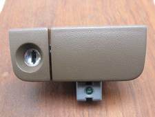 Honda CRV 2002-2006 OEM Guantera Bloqueo Marrón OEM (2) Sin Llave +