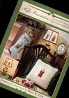 Folleto de punto de cruz de Papá Noel antiguo