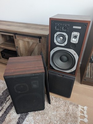 Vintage Modular Component Systems (MCS) 3-Way Stereo Speakers Model 8265
