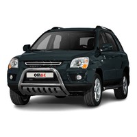 FrontbüGel FrontschutzbüGel FüR Kia Sportage 2008-2010 Mit ABE Edelstahl Silber