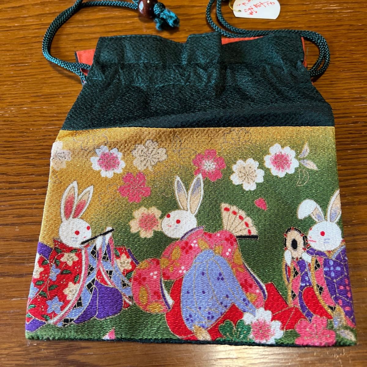 Japanese Pattern Small Accessory Drawstring Bag M… - image 4