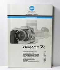 Minolta Dimage 7i Bedienungsanleitung Manual