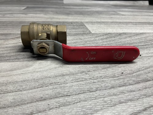 1/2-4in Brass Gas Ball Valve / Sweat Joints Threaded Connection 600 WOG #308N134