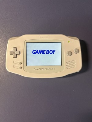 White Backlit V2 IPS LCD Game Boy Advance GBA Console with New Speaker