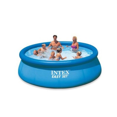 Pool 366x76 inkl. Kartuschenfilter Plantschbecken Intex 128132NP Easy Set