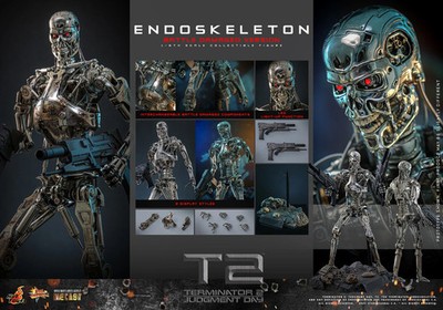 HOT TOYS MMS840D77 Terminator 2 Endoskeleton Action Figure - Preorder