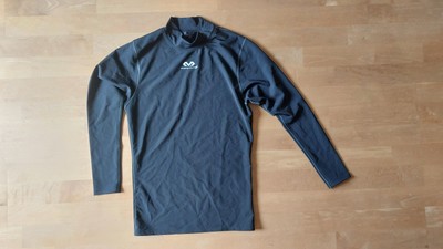 McDavid Kompressionsshirt Mock Neck - schwarz - Größe L * NEU