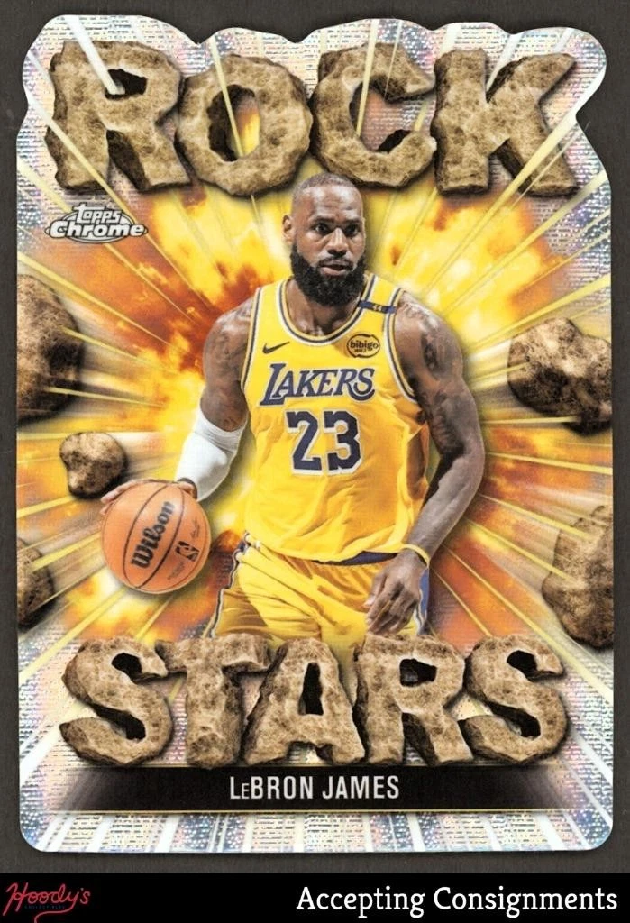 Topps LeBron James Insert Basketball Sports Trading Cards