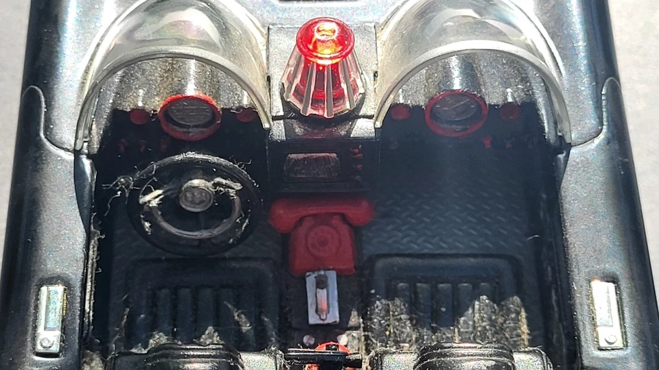 Coche Batman Johnny Lighting de metal fundido pesado de la década de 1960 - DC Comics hecho en 2002 Foto 3 de 4