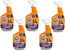 5 Pack - ARM  HAMMER Pet Home Care Pet Stain Odor Eliminator 32oz