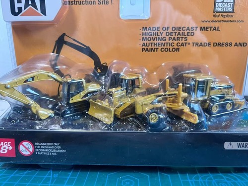 1/87 DM Carter CAT Excavator Bulldozer Grader Three Alloy Engineering Vehicle Mo - Picture 5 of 9