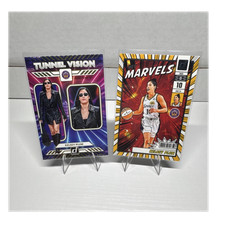 Panini 2025 WNBA Kelsey Plum Las Vegas Aces 2 Card Lot Tunnel Vision #3