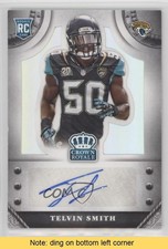 2014 Panini Crown Royale Rookie Signatures 76/99 Telvin Smith Auto READ z5i