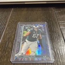 2025 Topps Chrome Football Jordan Mailata #245 Neon Pulse Variation Eagles