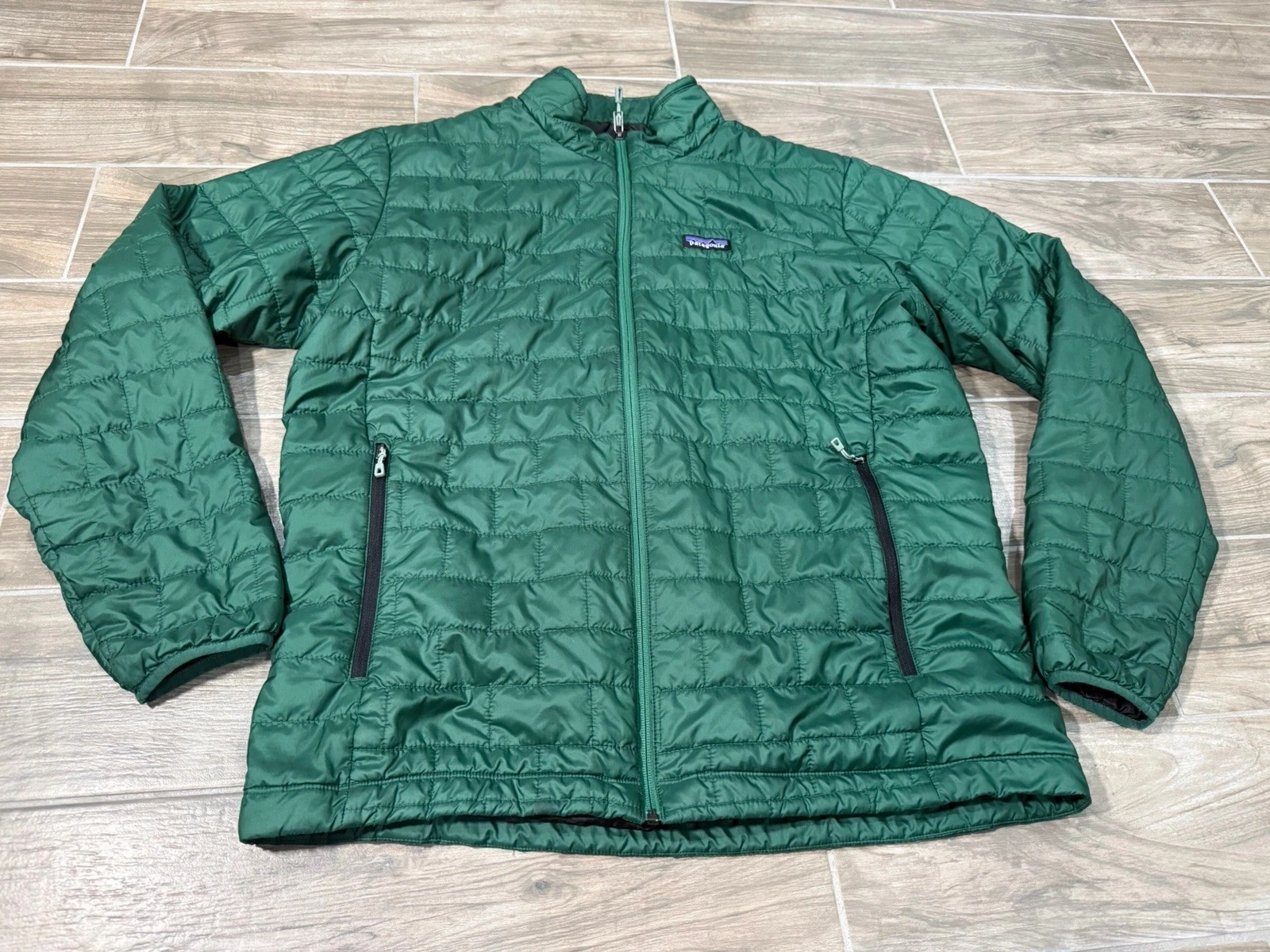 Patagonia Nano Puff Jacket Mens XL Green Primaloft GorpCore