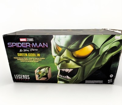 Marvel Legends Spider-Man No Way Home Green Goblin Premium Role Play Helmet Mask