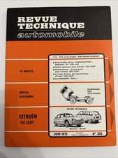 Revue technique Citroen GS