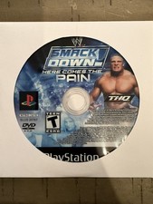 WWE SmackDown Here Comes the Pain; Loose Sony PlayStation 2, 2003 