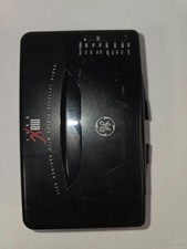GE Maxx Bass AM/FM Stereo Cassette Player Walkman Portable Tested AM/FM radio