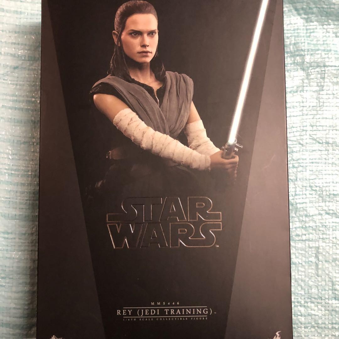 Figura de entrenamiento Jedi de Rey a escala 1/6 de Star Wars Episodio VIII...
