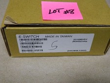 Interruptor E-SWITCH ULV7F2G11314 Interruptor Botón Puch CAJA de 20 piezas por LOTE NUEVO LOTE # 8