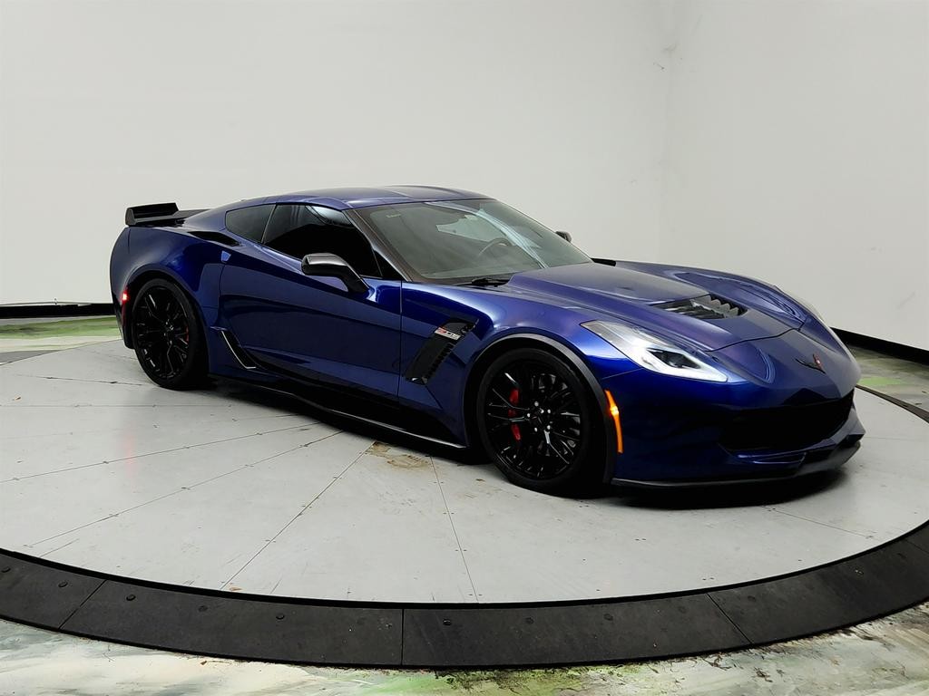 2017 Blue Chevrolet Corvette   | C7 Corvette Photo 3