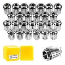 26PCS ER32 Spring Collet Set for CNC Engraving Machine  Milling Lathe Tool Work