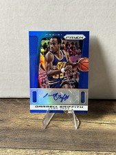 2013-14 Panini Prizm #58 Darrell Griffith Walmart Blue Prizm Auto #/75