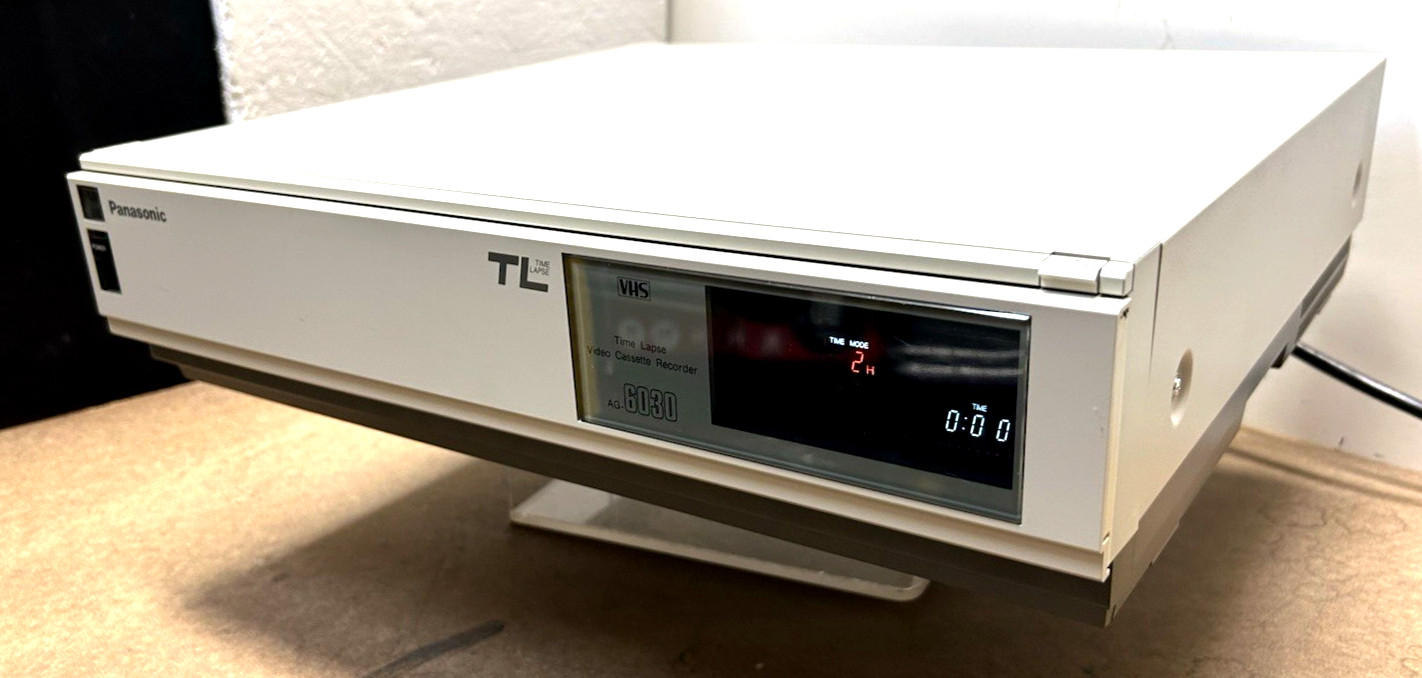 Panasonic AG-6030 Time Lapse VCR for Security System