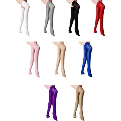 Women Five-toed Stockings Ultrathin Thigh High Socks Casual Pantyhose Cosplay