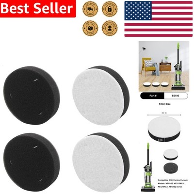 Genuine E0106 Filter for Eureka Airspeed Upright Vacuum Cleaner 4-Count