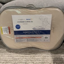 BRAND NEW - Snuggle me Lounger Curve lite 0-6 Months Walmart Edition - Sand