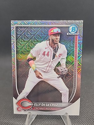 2025 Bowman Chrome Elly De La Cruz Mojo Refractor Mega Box #44 