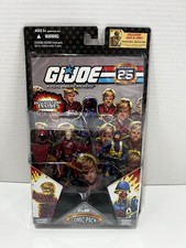 GI Joe 25th Anniversary Comic Pack Crimson Guard & Scarred Cobra Officer 2 Pack