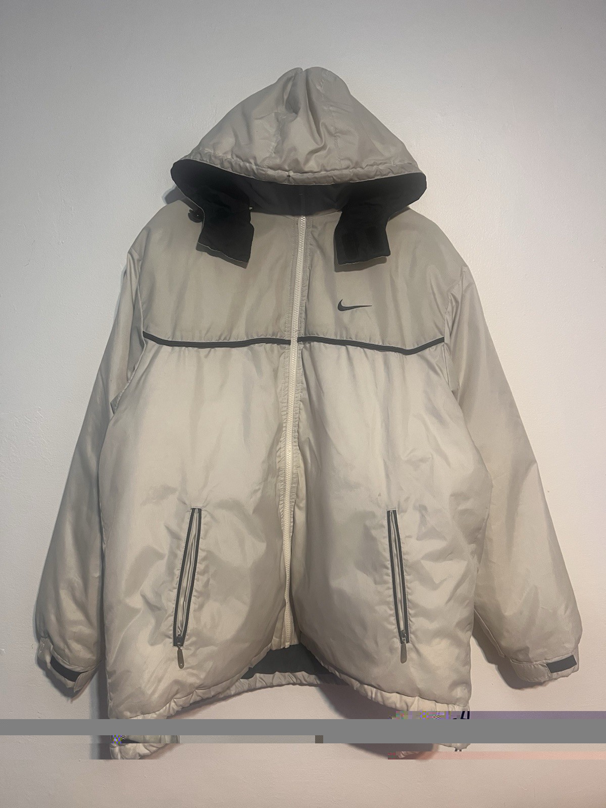 Vintage Nike Jacket Beige Tan 90s Y2K RARE Gorp Puffer Coat image 10