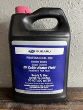 Subaru Genuine Ev Cabin Heater Fluid Super Coolant Pink 5050 Pre-diluted 1 Gall