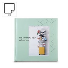 Hama Jumbo-Album Fotoalbum Journey 30x30cm 400 Fotos 10x15cm weiße 100 Seiten