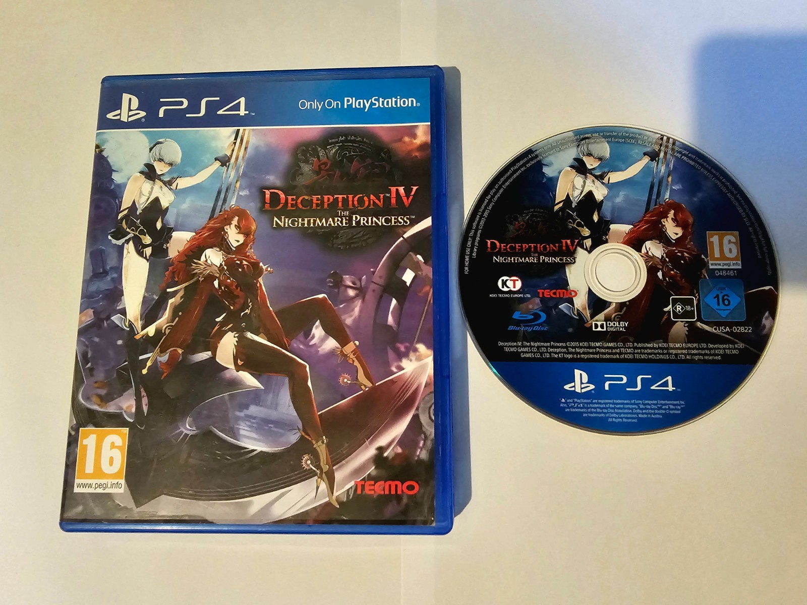 Deception IV The Nightmare Princess - Sony Playstation 4 PS4 Game PAL