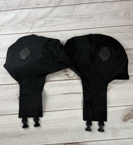 Harley Davidson Splash Guards Canvas Black #58525-95 Made In USA
