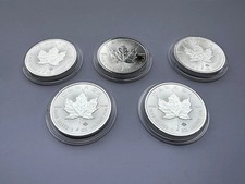 2021 Canadian Maple Leaf 1oz Silver Coin – .9999 Fine Silver – Uncirculated 94.99 per troy oz