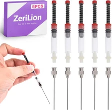 5 Pack Blunt Multi-Use Ink Syringe, Glue Syringe for Woodworking,... 