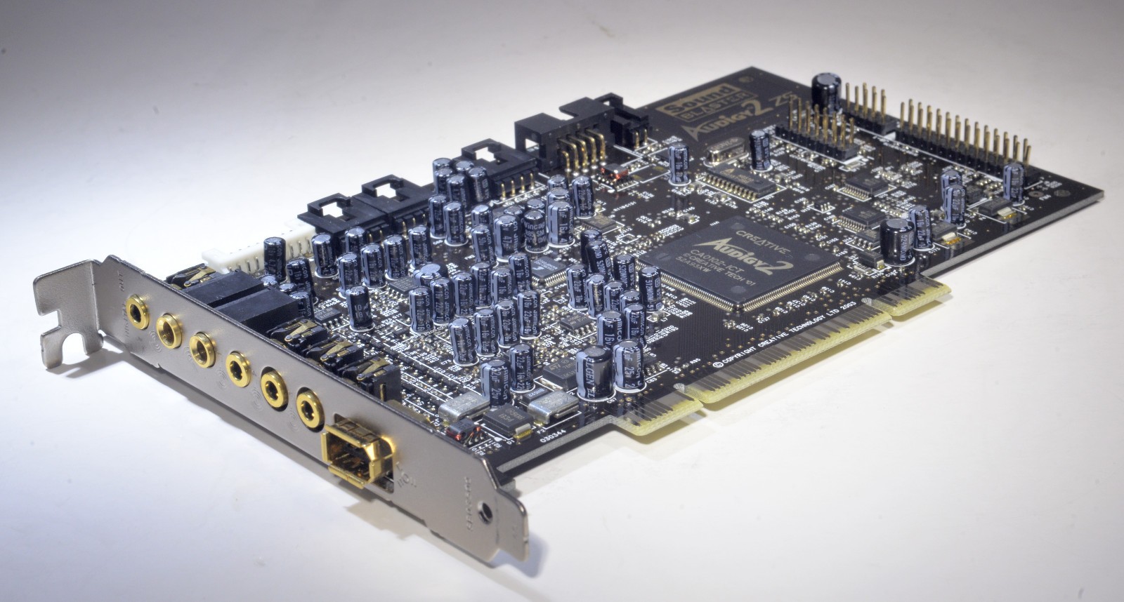 Blaster #sb0350 Audigy 2 Zs 7.1 Pci Audio Card 24-bit Thx Di