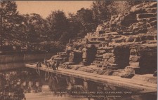 Monkey Island Cleveland Zoo Ohio Geoffrey Landesman Artvue Postcard