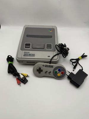 Super Nintendo Entertainment System Spielekonsole mit Controller Blitzversand